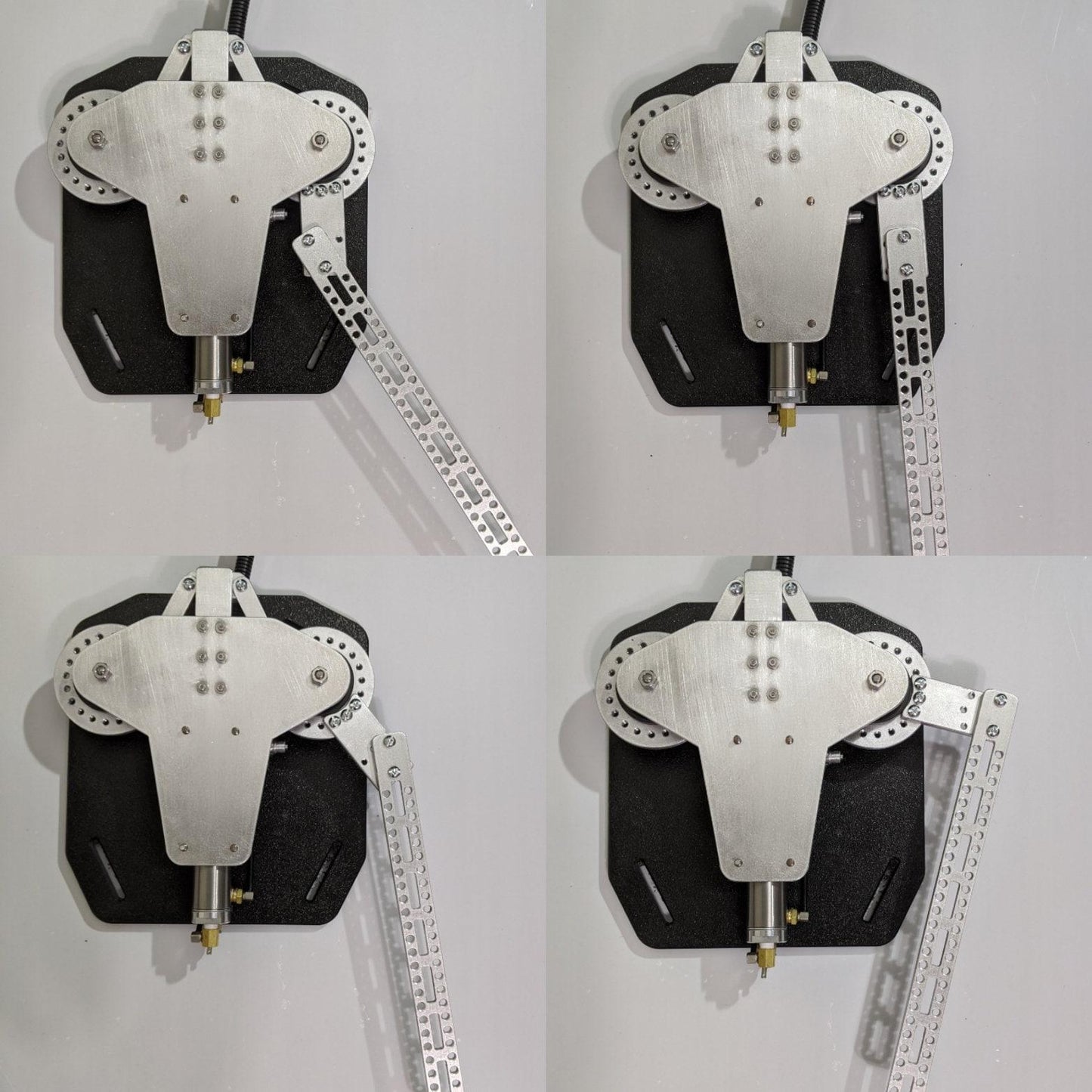 DIY CO2 powered animatronic costume wings framework. Adjust the range of motion and attach your own materials 