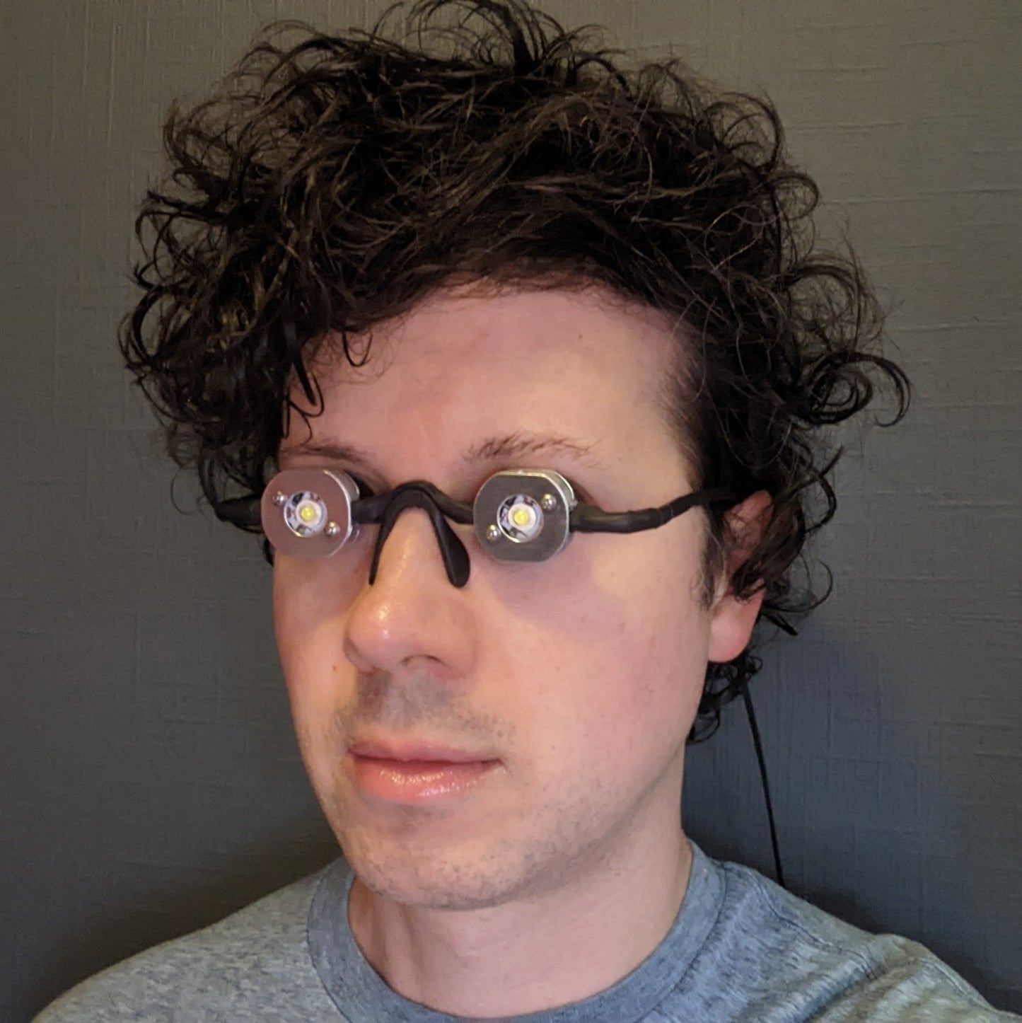 Glowing Eyes - Max Power 3W Special Effects Glasses