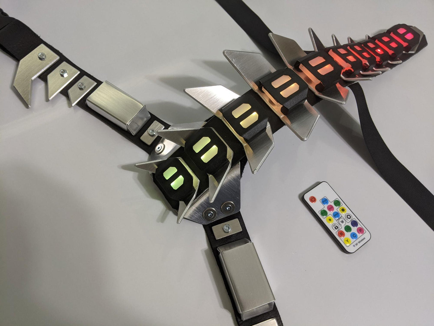 cyberpunk biomechanical armor spine
