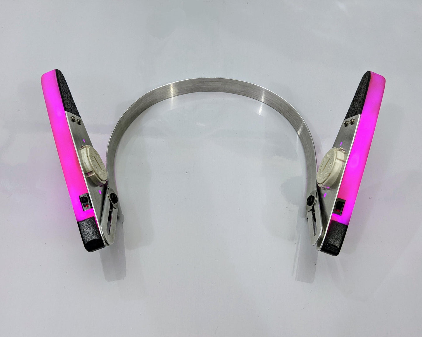 glowing costume cyberpunk ears costume accessory made from metal and plastic