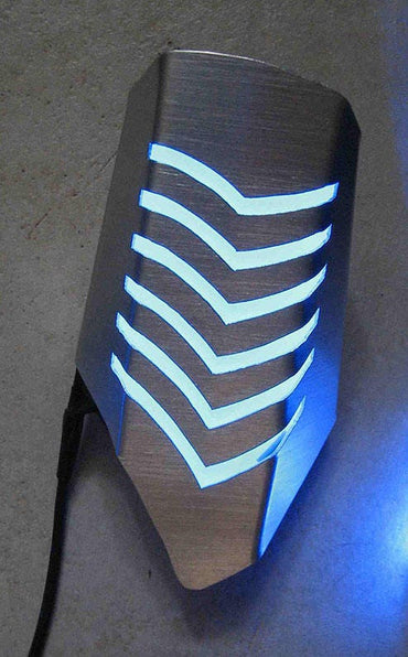 Industrial Metal Wrist Guards - With Flat Panel Lights