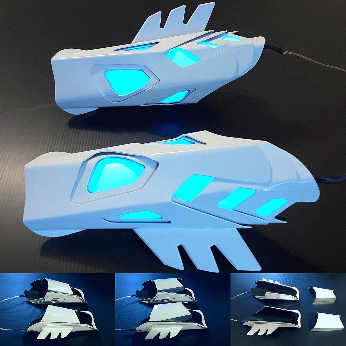 Biomechanical Cyborg Gauntlets