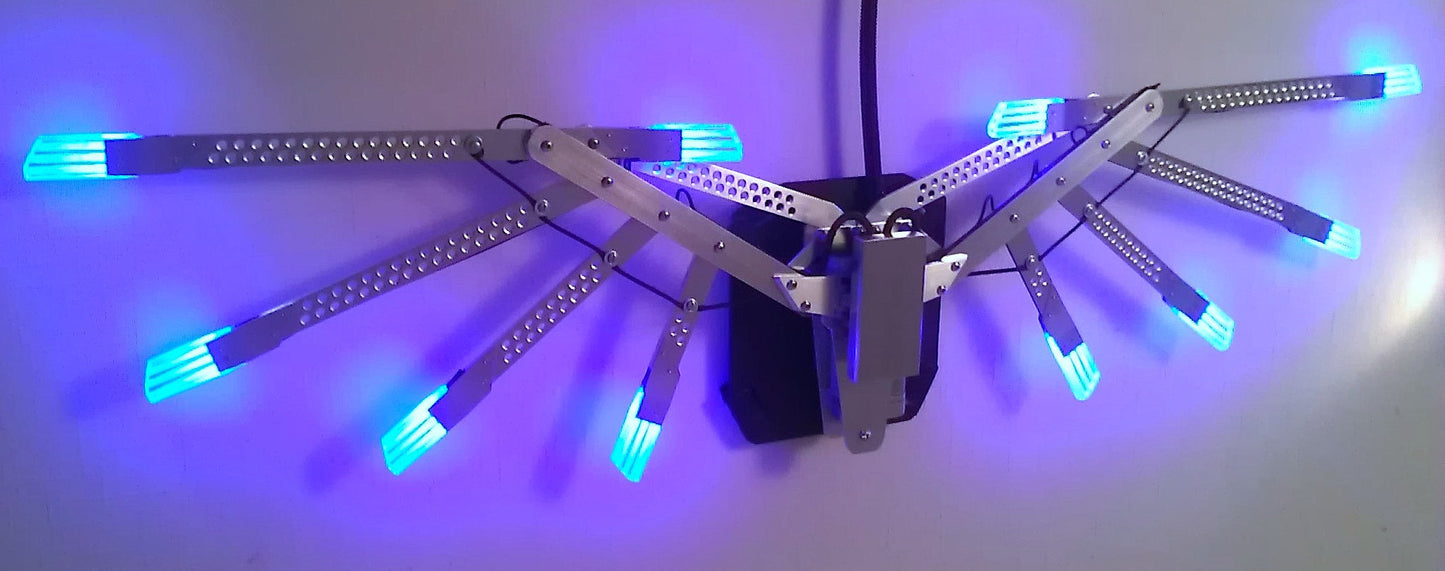 Mechanical Wings V1.5 with LED Light Effects