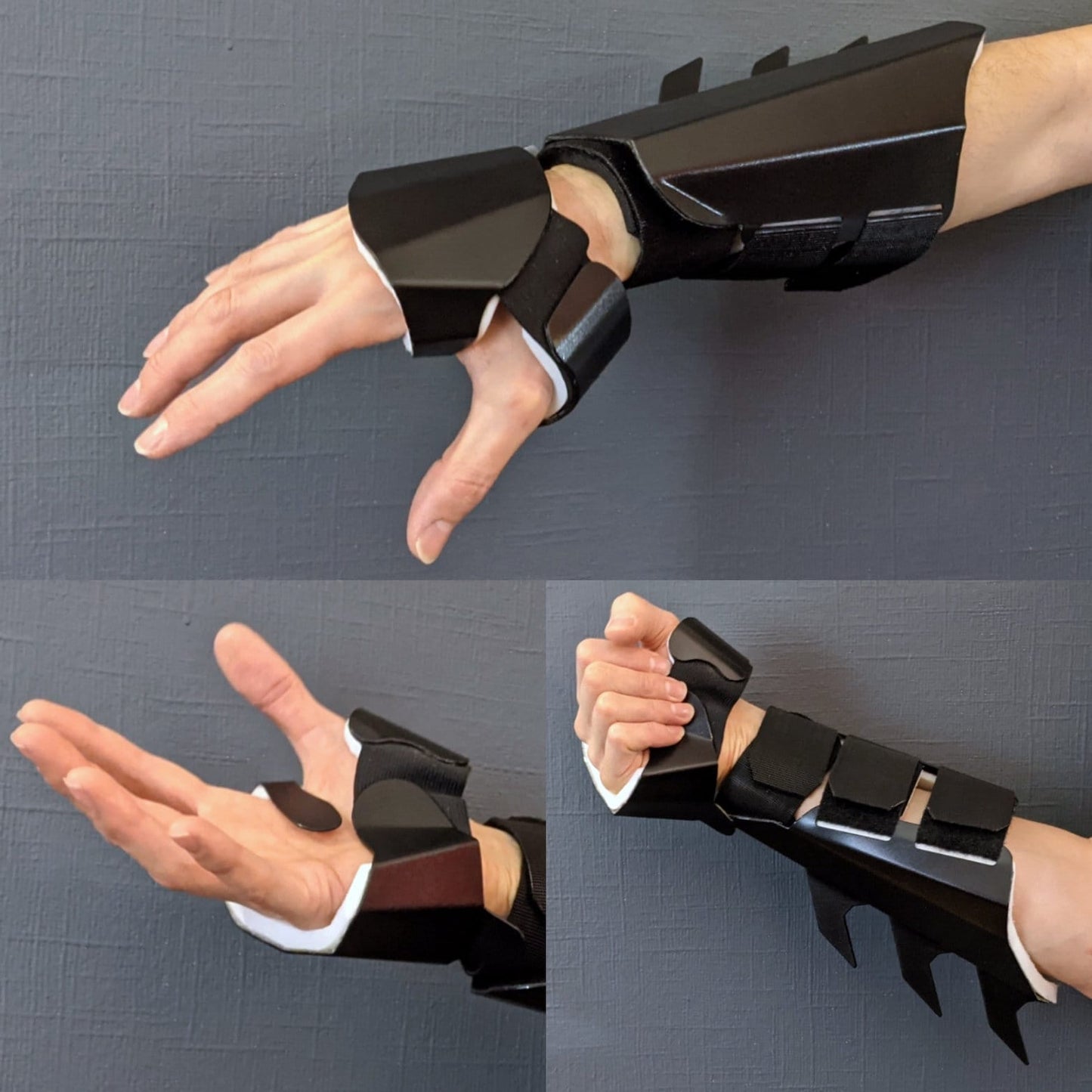 metal armor batman gauntlets for martial arts
