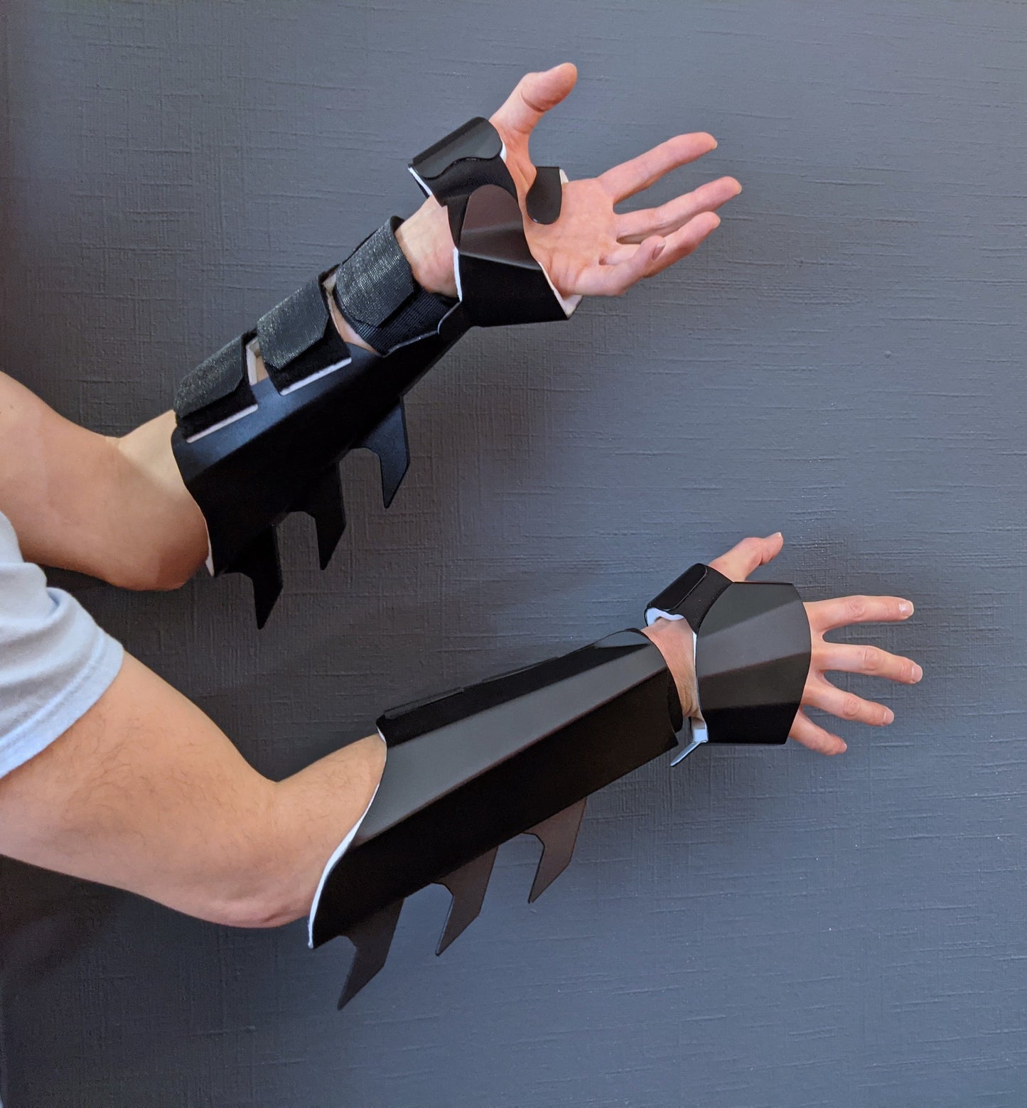 metal armor batman gauntlets for martial arts