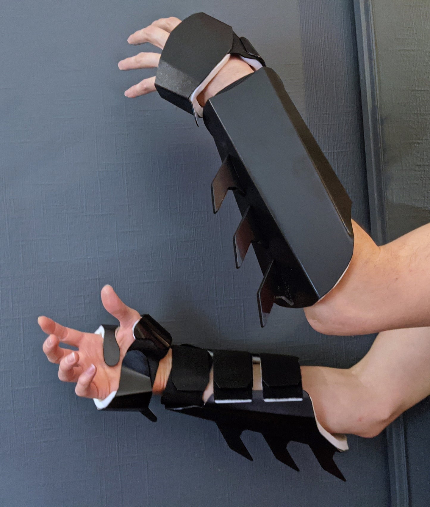 metal armor batman gauntlets for martial arts
