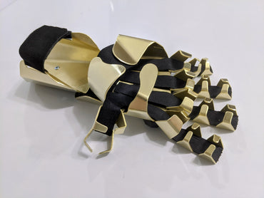 Cyber Armour Glove - Deluxe Brass Version