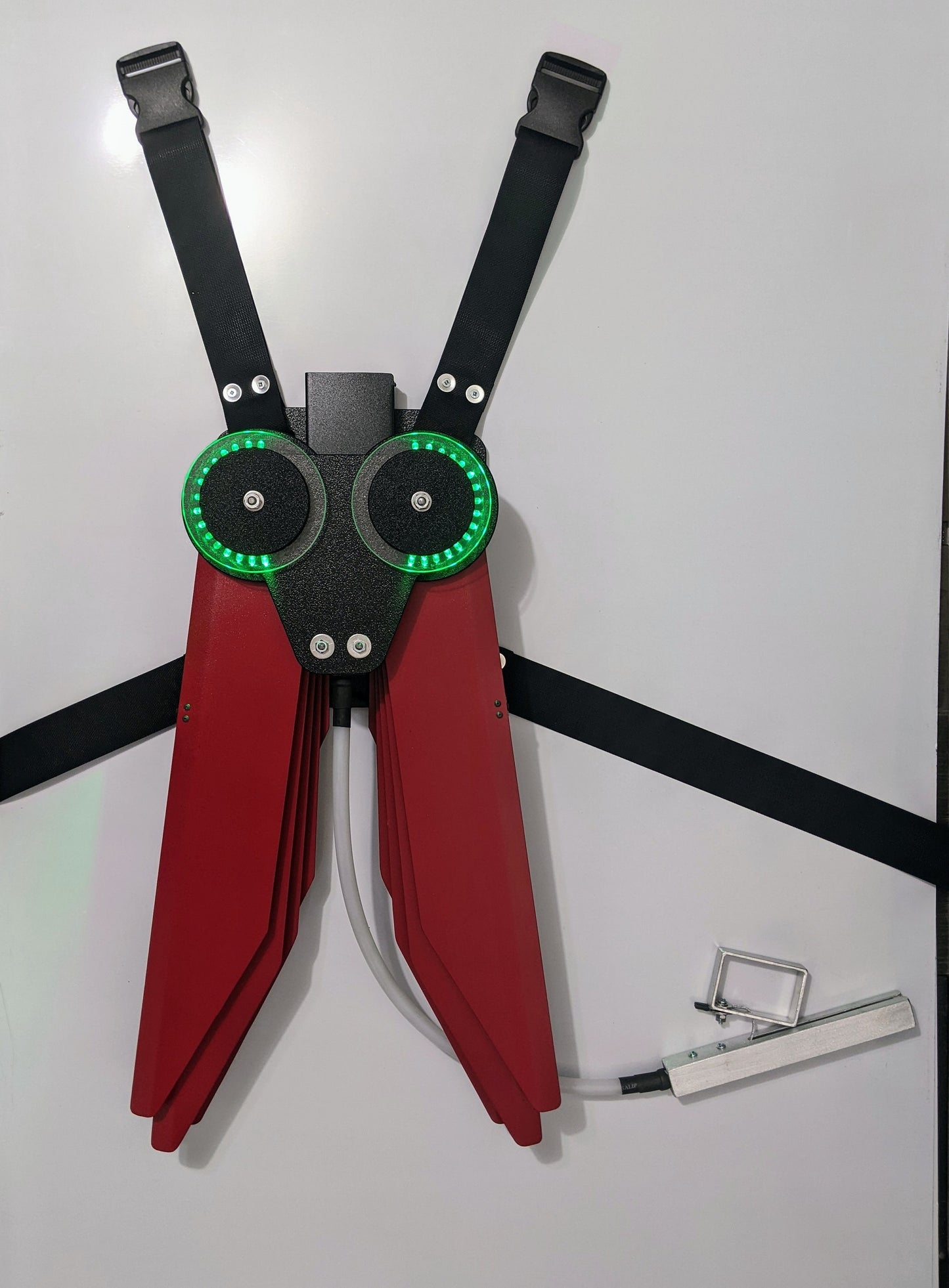 Pull Cord Mechanical Wings - Customizable Color and Lights