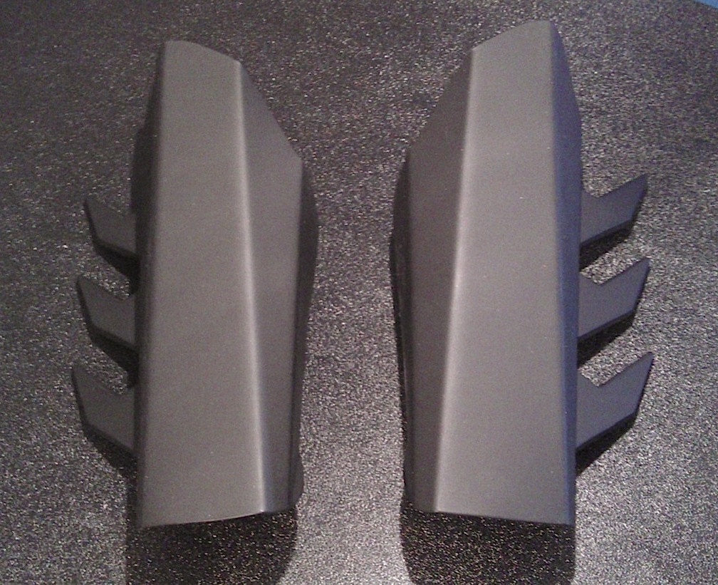 V1.0 Metal Gauntlets With Fins