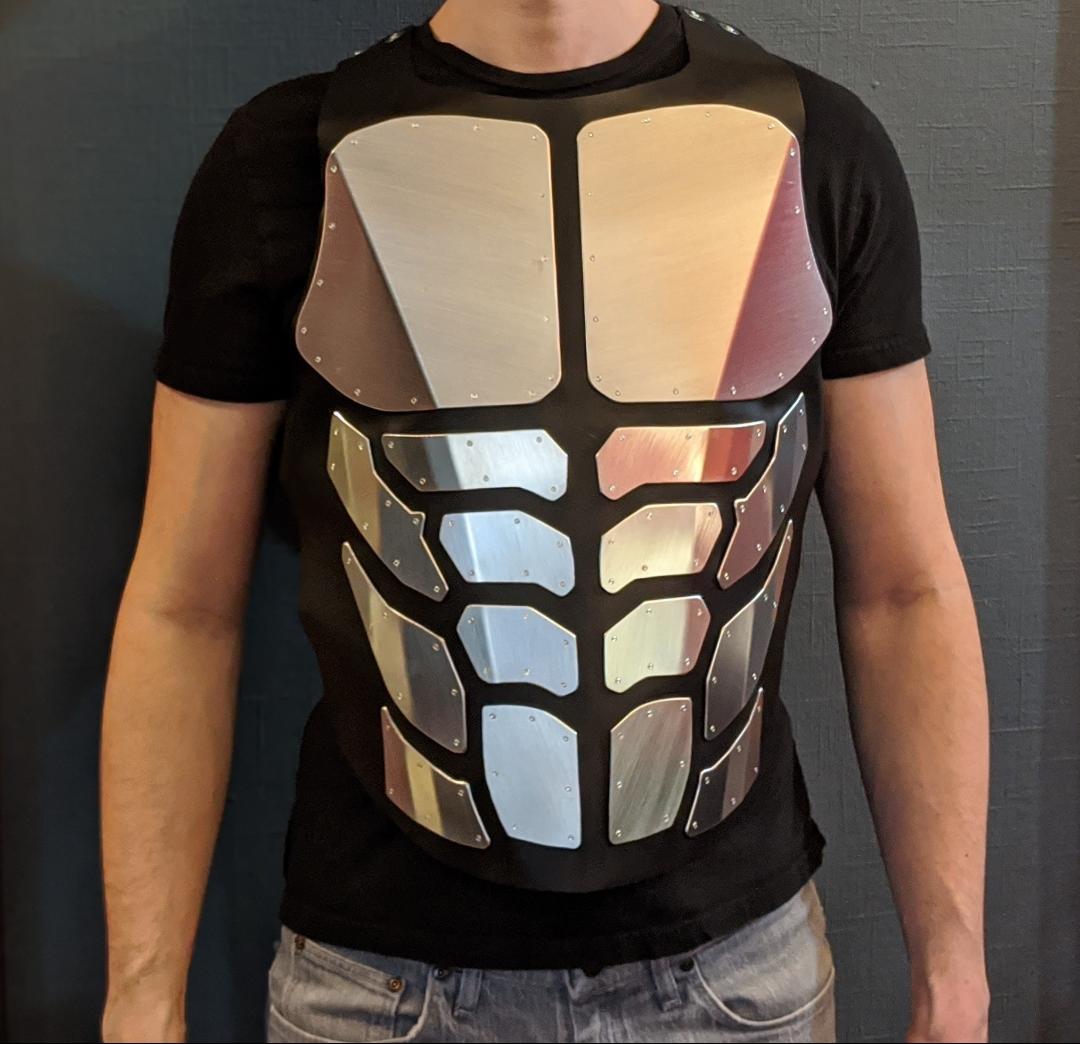 Torso Chest Armor - Aluminum Plating