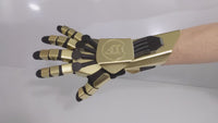 Cyber Armour Glove - Deluxe Brass Version