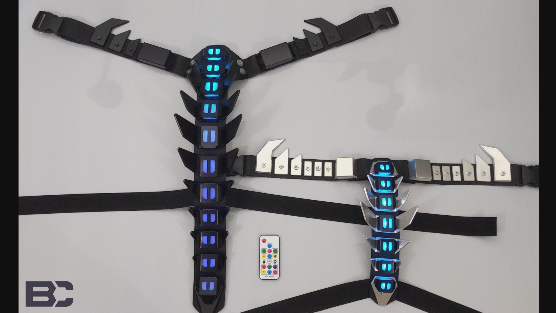 cyberpunk biomechanical armor spine